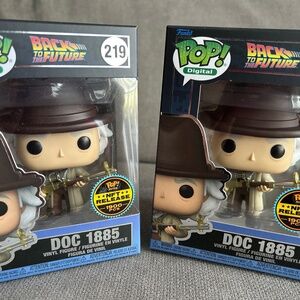 BTTF NFT Doc 1885 Funko pops